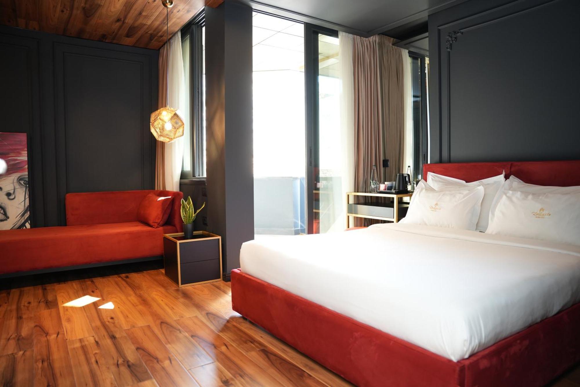 La Suite Boutique Hotel Tirana Exterior foto